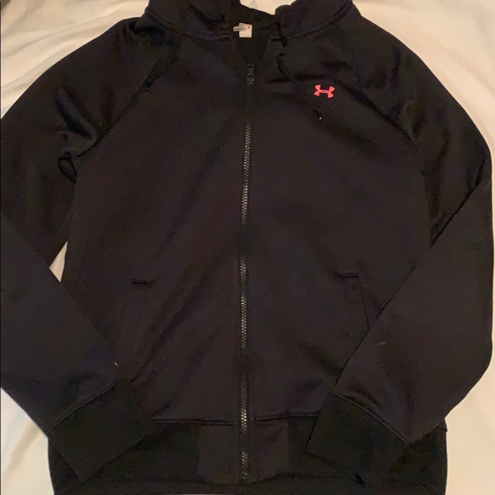 Under Armour Black Zip Up